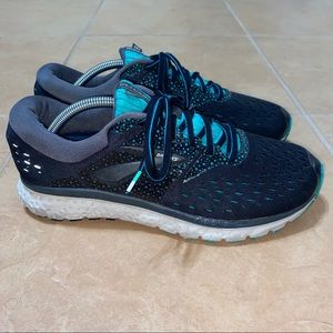 Brooks Women’s Glycerin 16 Grey Teal Blue size 11